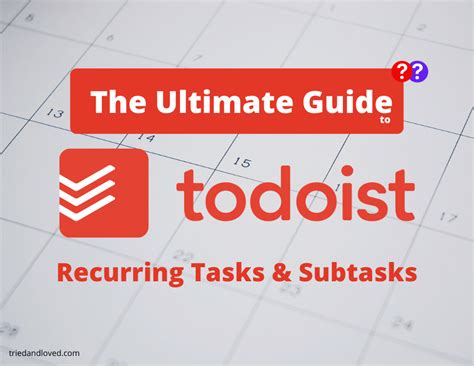 Todoist recurring tasks. Things To Know About Todoist recurring tasks. 